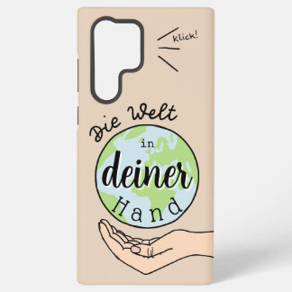 The World in Your Hand Samsung Galaxy Case