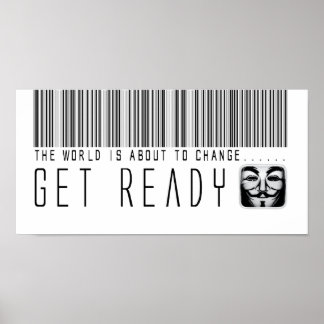 the world is about to change... get ready poster
