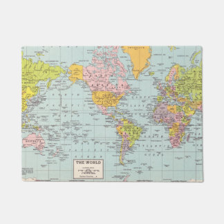 The World is at your Door Doormat