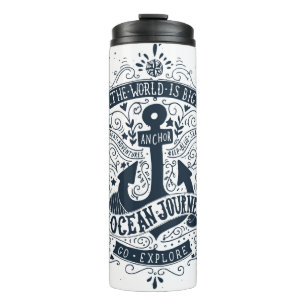 The World Is Big - Go Explore Thermal Tumbler