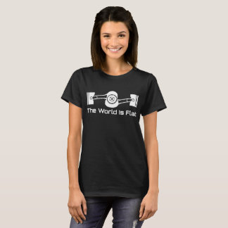 The World Is Flat Graphic Tee Subaru Boxer Engine