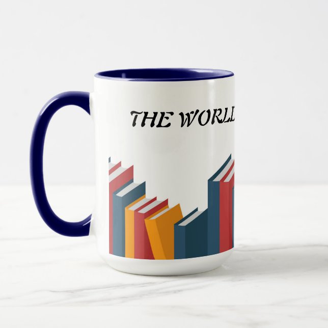 The world is not enough by Sommer Hamilton  Mug (Left)