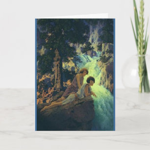 "The world is right again...with a true friend" Card