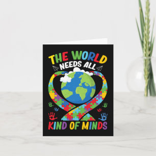 The World Needs All Kinds of Minds Neurodiversity Card