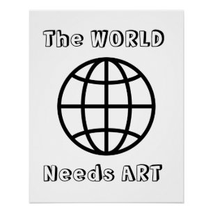 The World Needs Art, Poster