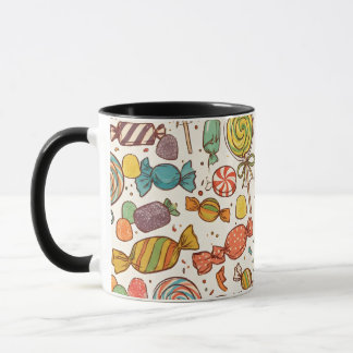 The world of candy. mug
