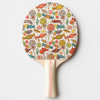 The world of candy. ping pong paddle