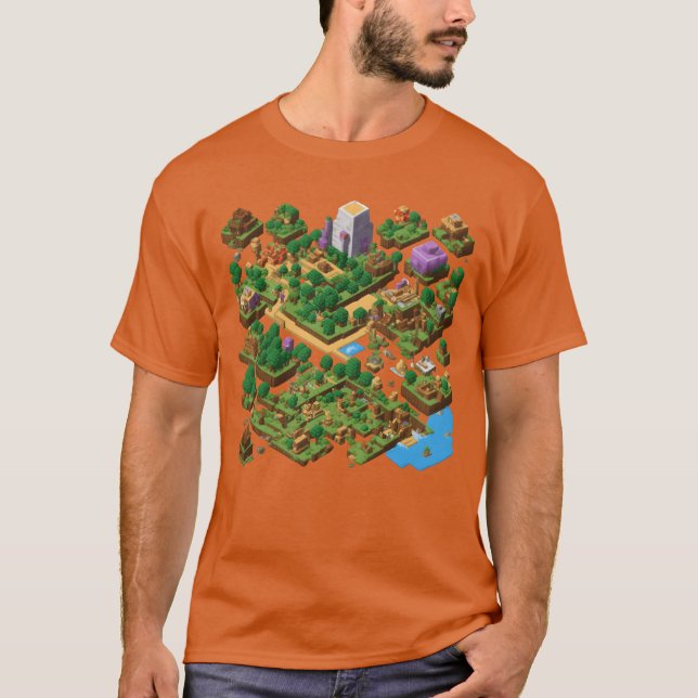 The world of classic video games boy funny T-Shirt (Front)
