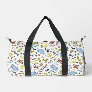 The World of Dr. Seuss Pattern Duffle Bag