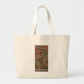 the world of hearts large tote bag
