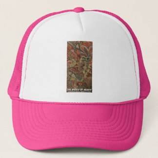 the world of hearts trucker hat