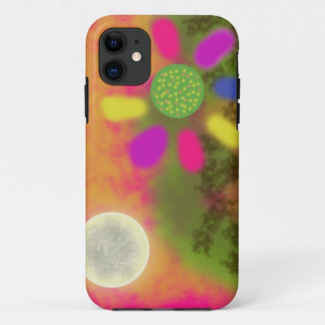 The world of moon and flower Case-Mate iPhone case (Back)