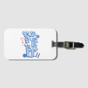 The World Stands With Israel, So do I Israel Supp Luggage Tag