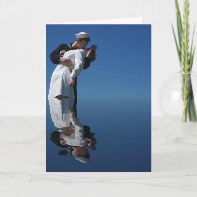 The World War II Kiss Card (Front)