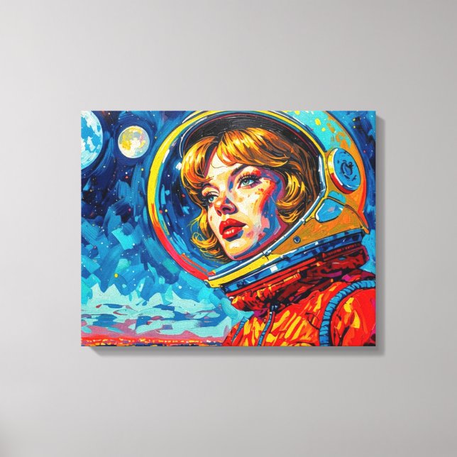 THE WORLD WE DISCOVERED PARIS CANVAS PRINT (Front)