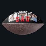 THE WORLD'S BEST DAD Custom Photo Personalised Football<br><div class="desc">THE WORLD'S BEST DAD Custom Photo Personalised Football features three of your favourite photos with the text "The World's Best Dad" in a modern calligraphy script. Personalised by editing the text in the text boxes provided and adding your photos. PHOTO TIP: edit your photos prior to uploading to Zazzle with...</div>