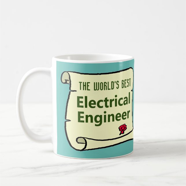 The World's Best Electrical Engineer. Coffee Mug (Left)