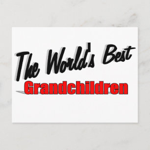 The World's Best Grandchildren Postcard