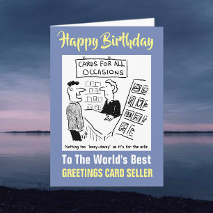 The World's Best Greetings Card Seller