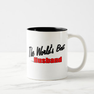 The World's Best Husband Two-Tone Coffee Mug