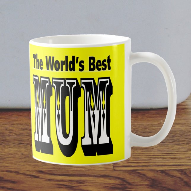 The World's Best Mum Coffee Mug (Creator Uploaded)