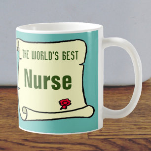 The World's Best Nurse. Coffee Mug