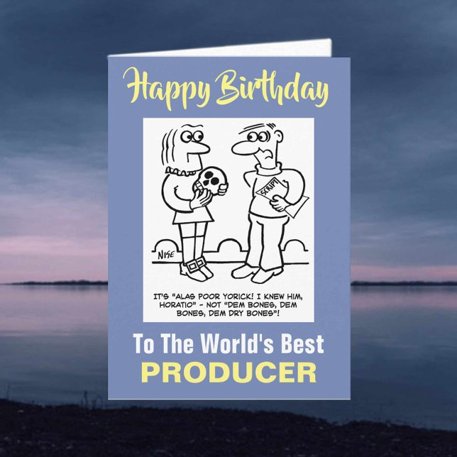 The World's Best Producer - Happy Birthday Card (Creator Uploaded)