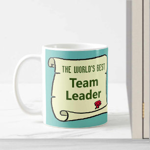 The World's Best Team Leader. Coffee Mug