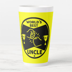 The worlds Best Uncle Latte Mug