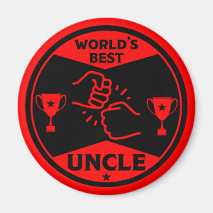 The worlds Best Uncle Magnet