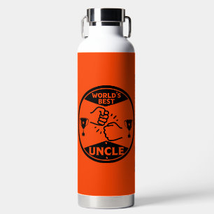 The worlds Best Uncle Water Bottle