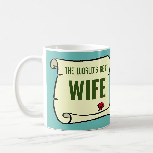The World's Best Wife. Coffee Mug (Left)