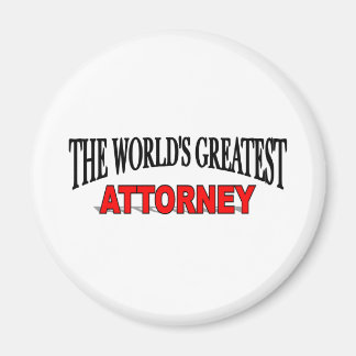The World's Greatest Attorney Magnet