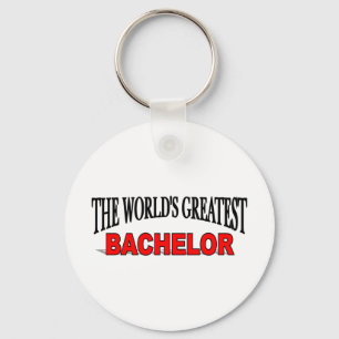 The World's Greatest Bachelor Key Ring
