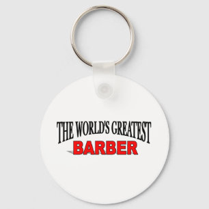 The World's Greatest Barber Key Ring