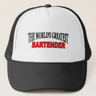The World's Greatest Bartender Trucker Hat