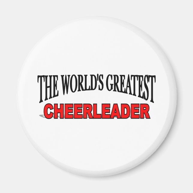 The World's Greatest Cheerleader Magnet (Front)