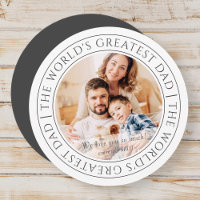 The World's Greatest Dad Modern Classic Photo