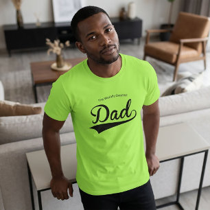 The World's Greatest Dad T-Shirt - White or Light