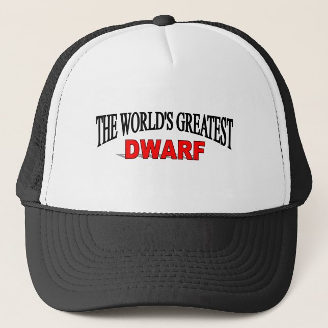 The World's Greatest Dwarf Trucker Hat (Front)