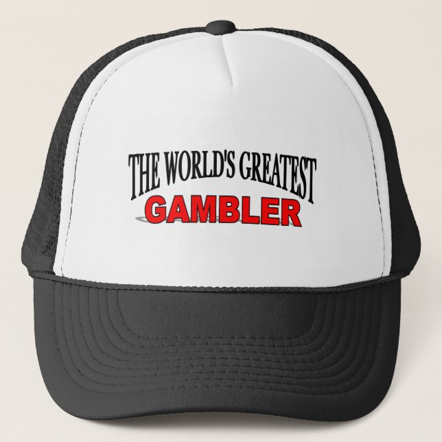 The World's Greatest Gambler Trucker Hat (Front)