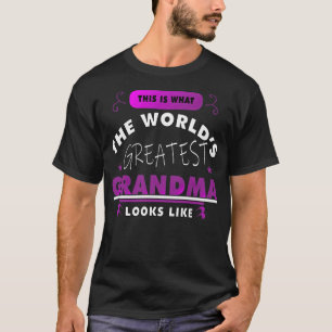 the worlds greatest grandma rodeo riders school T-Shirt