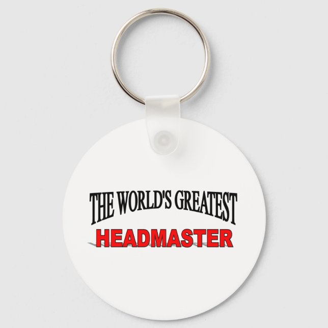 The World's Greatest Headmaster Key Ring (Front)