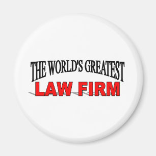 The World's Greatest Law Firm Magnet