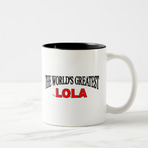 The World's Greatest Lola Two-Tone Coffee Mug