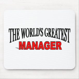 The World's Greatest Manager Mouse Pad