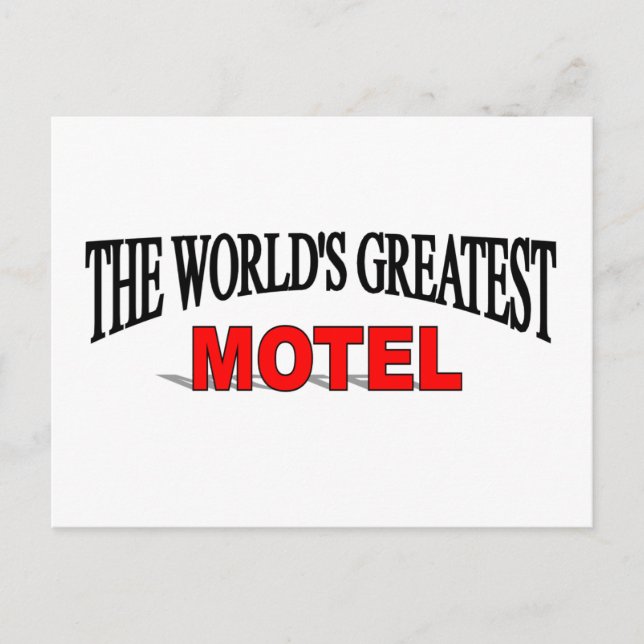 The World's Greatest Motel Postcard (Front)