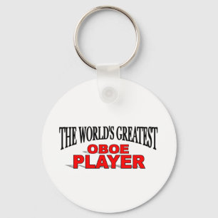 The World's Greatest Oboe Player Key Ring