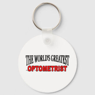 The World's Greatest Optometrist Key Ring