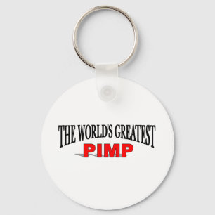 The World's Greatest Pimp Key Ring